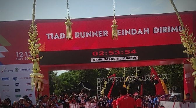 Pengalaman Sebagai Pelari “Virgin” di Tilik Candi Borobudur Marathon 2022